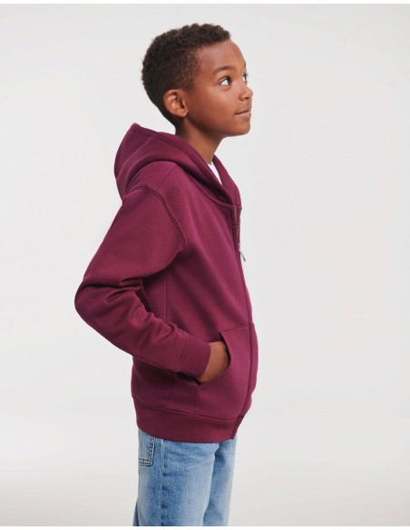 RUS-0R266B0-Kids Authentic Zipped Hood Jacket 2